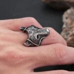 Affirmez Votre Puissance Divine Avec Cette Bague Loup