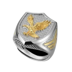 Affirmez Votre Style Avec Une Chevalière D’exception! Or / Redimensionnable