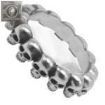 anneau crane argent la touche rebelle ultime 49 3 mm roas300 912 1