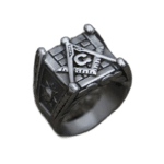 Bague à Logo En Acier Inoxydable De Qualité Supérieure - Argent / 54.4 Mm