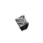 Bague à Logo En Acier Inoxydable De Qualité Supérieure