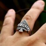 Bague Acier Ace Of Spades: Style Rock Et Tendance