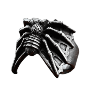 bague acier araignee mystere et durabilite grace a lacier inoxydable modele 1 785 1