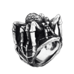 bague acier araignee mystere et durabilite grace a lacier inoxydable modele 2 142 1