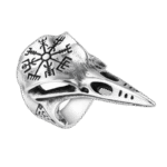 Bague Acier Crâne De Corbeau: Affichez Votre Individualité