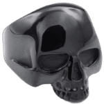 bague acier inoxydable chevaliere tete de mort noir homme roas300 878 1