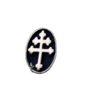 bague acier inoxydable face ronde croix de lorraine roas250 245 1