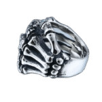 bague acier main de squelette originalite assuree roas250 508 1