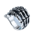 bague acier main de squelette originalite assuree roas250 889 1