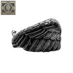 Bague Aile D’aigle En Argent Sterling 925 - Redimensionnable