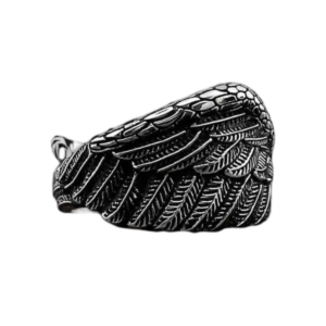 Bague Aile D’aigle En Argent Sterling 925 - Redimensionnable