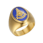 Bague Alliance Franc-maçon: Luxe Mystique