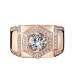bague alliance homme haut de gamme avec pierre moissanite synthetique roas400 265 1