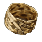 bague ancienne argent dore tressee bijou vintage dexception roas200 706 1