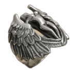 bague ange argent sterling pour look punk rock roas400 336 1