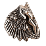 bague ange argent sterling pour look punk rock roas400 846 1