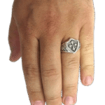 bague anneau en argent sterling 925 avec croix de malte bijou masculin qualite roas400 288 1
