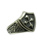 bague anneau en argent sterling 925 avec croix de malte bijou masculin qualite roas400 583 1
