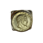 bague anneau napoleon iii en acier inoxydable roas400 817 1