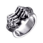 Bague Anneau Poing: Affirmez Votre Style De Guerrier!