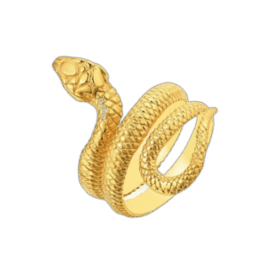 bague anneau serpent en acier inoxydable ideale pour toutes occasions modele 1 51 9 862 1
