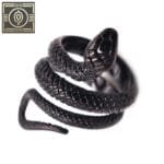 Bague Anneau Serpent En Acier Inoxydable: Idéale Pour Toutes Occasions - Modèle 5 / 51.9 Mm