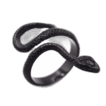 bague anneau serpent en acier inoxydable ideale pour toutes occasions modele 6 51 9 986 1