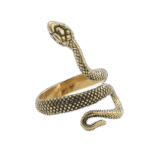 bague anneau serpent en acier inoxydable ideale pour toutes occasions modele 8 51 9 258 1