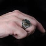 Bague Argent Labradorite Homme: élégance Et Originalité