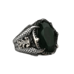 bague argent pierre ovale eblouissante roas400 831 1