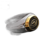 Bague Avec œil De Dieu: Symbolique En Qualité Supérieure - Redimensionnable