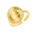 bague avec reine dangleterre bijou dexception en acier inoxydable 714 1
