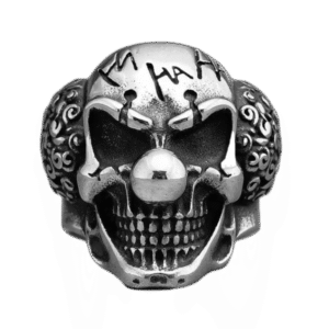 bague biker clown audace et individualite argent 54 4 mm roas200 924 1