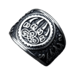 Bague Blason Patte D’ours: Affirmez Votre Courage!