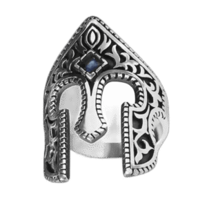 bague casque grec argent histoire et modernite en un bijou 56 mm argent roas300 439 1
