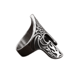 bague casque spartiate en acier inoxydable roas300 663 1