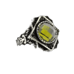 bague chevaliere argent 925 avec zircon colore vert 55 mm roas400 737 1
