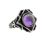 bague chevaliere argent 925 avec zircon colore violet 55 mm roas400 100 1