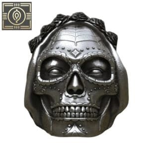 Bague Chevalière Argent Santa Muerte