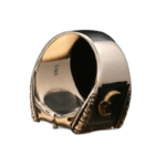 Bague Chevalière Argent Sterling Avec Face Carrée Innovante