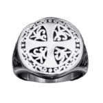 bague chevaliere croix croise acier inoxydable roas250 498 1