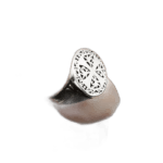 Bague Chevalière Croix Croisé: Acier Inoxydable