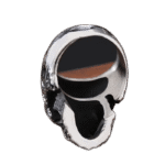 bague chevaliere en acier inoxidable couleur metal skull ring vampire pour homme 823 1