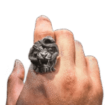 bague chevaliere en acier inoxydable avec tete de dragon roas200 958 1