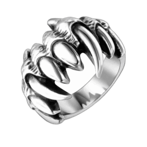bague chevaliere en acier inoxydable force des guerriers 55 mm roas200 935 1