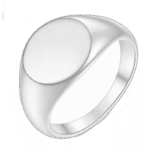 bague chevaliere en acier inoxydable personnalisable 49 mm agent roas200 471 2