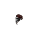 bague chevaliere en argent avec agate rouge naturelle roas300 221 1