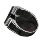 bague chevaliere en argent massif avec pierre donyx noire roas300 237 1