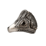 bague chevaliere en argent massif ornee de pierre precieuse roas400 610 1