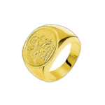 bague chevaliere en argent rhodie de luxe pour homme femme 49 3 mm dore roas300 557 1